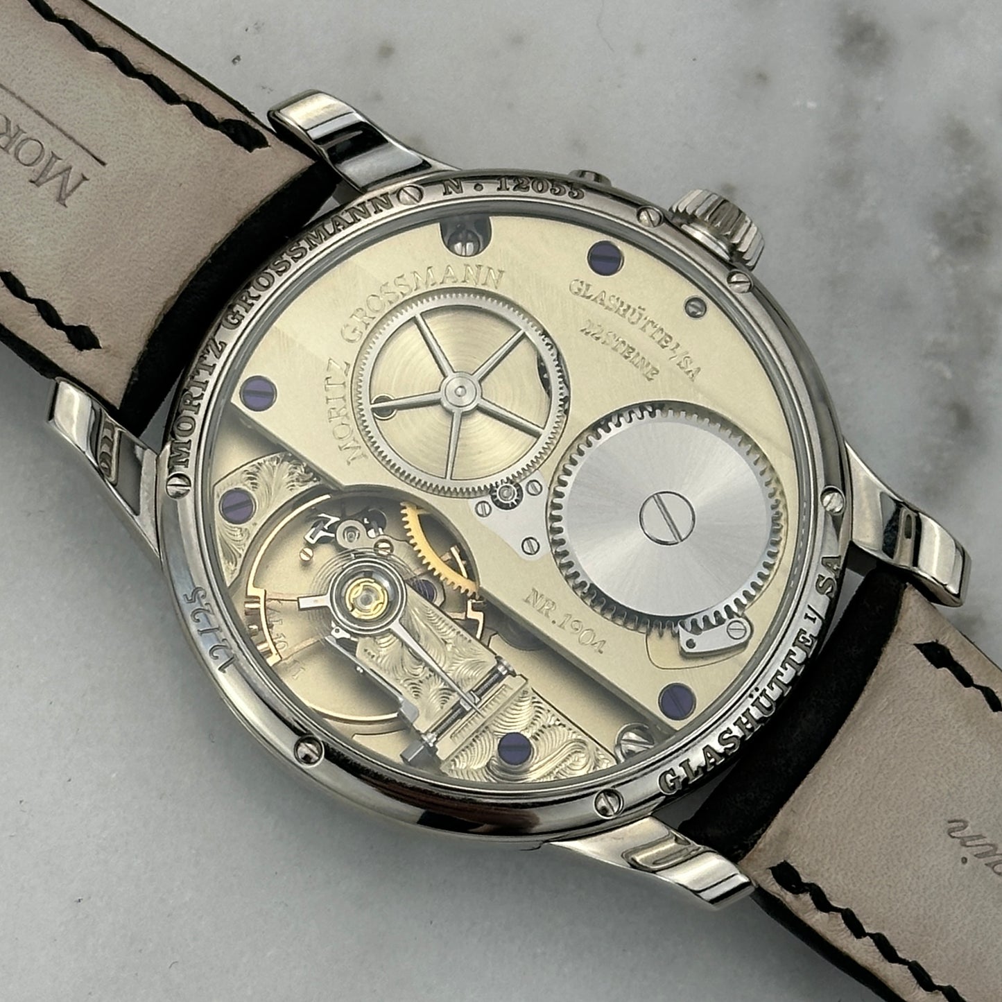 2022 Moritz Grossmann Central Seconds Purple (LE of 25) | MG-003297 | Full Set