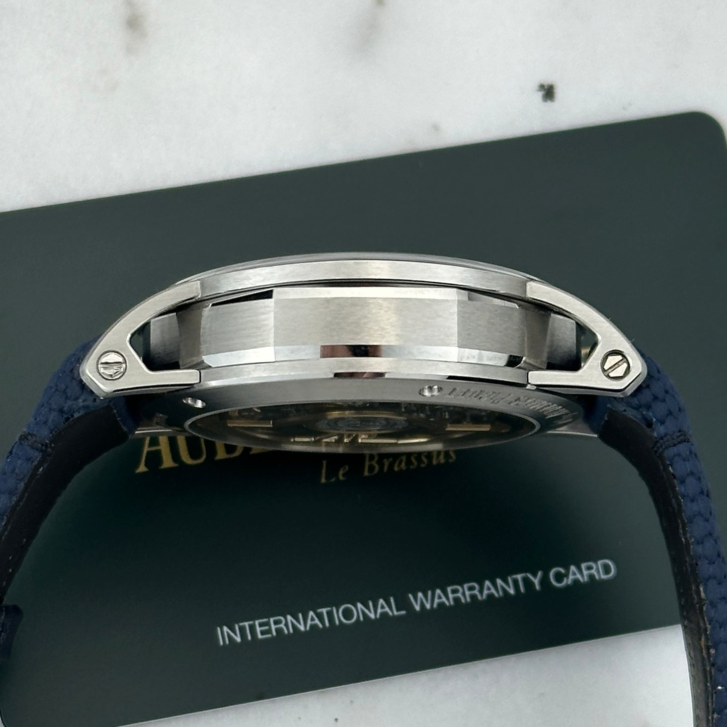 2023 Audemars Piguet Code 11.59 Chronograph Blue Dial | 26393ST.OO.A348KB.01 | Card