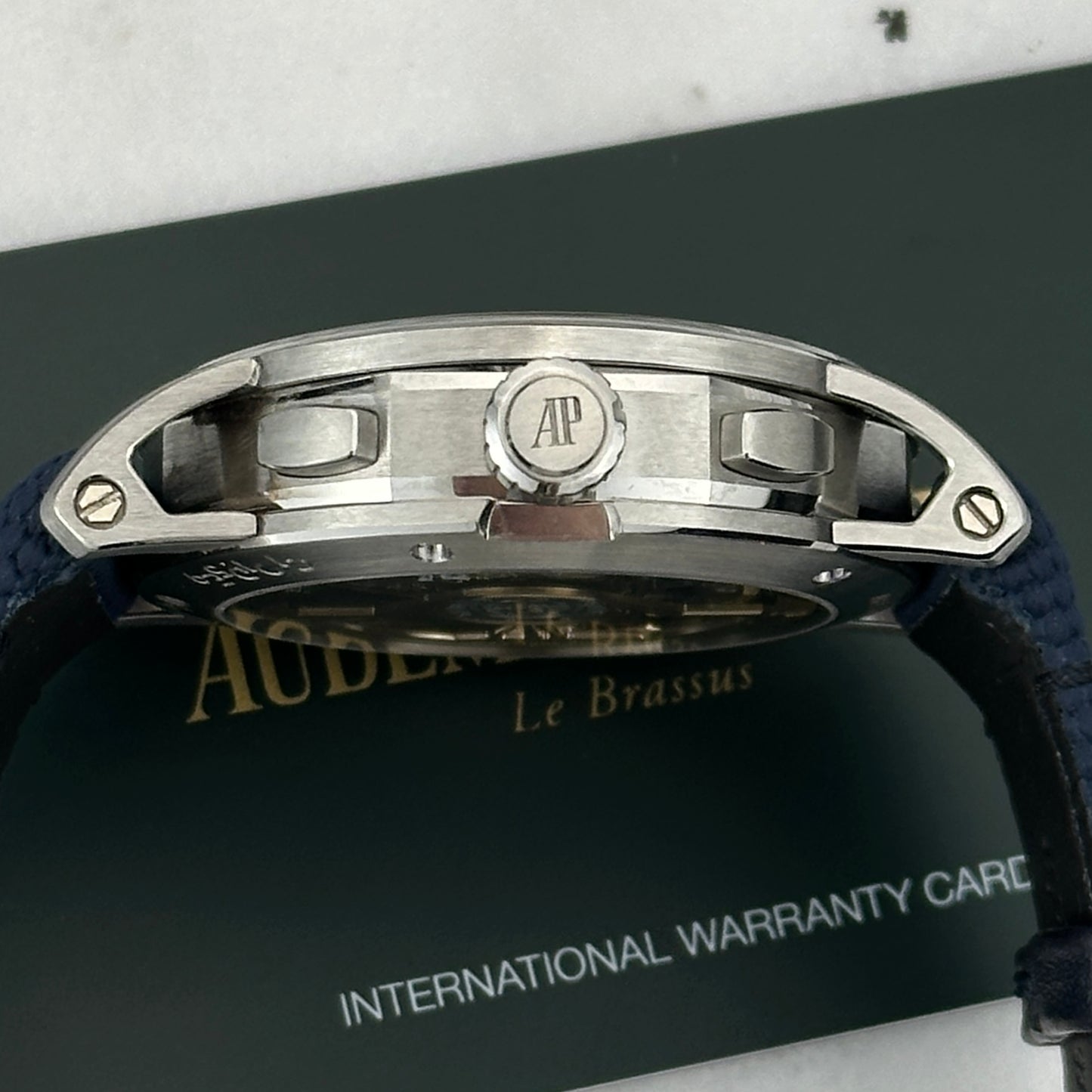2023 Audemars Piguet Code 11.59 Chronograph Blue Dial | 26393ST.OO.A348KB.01 | Card