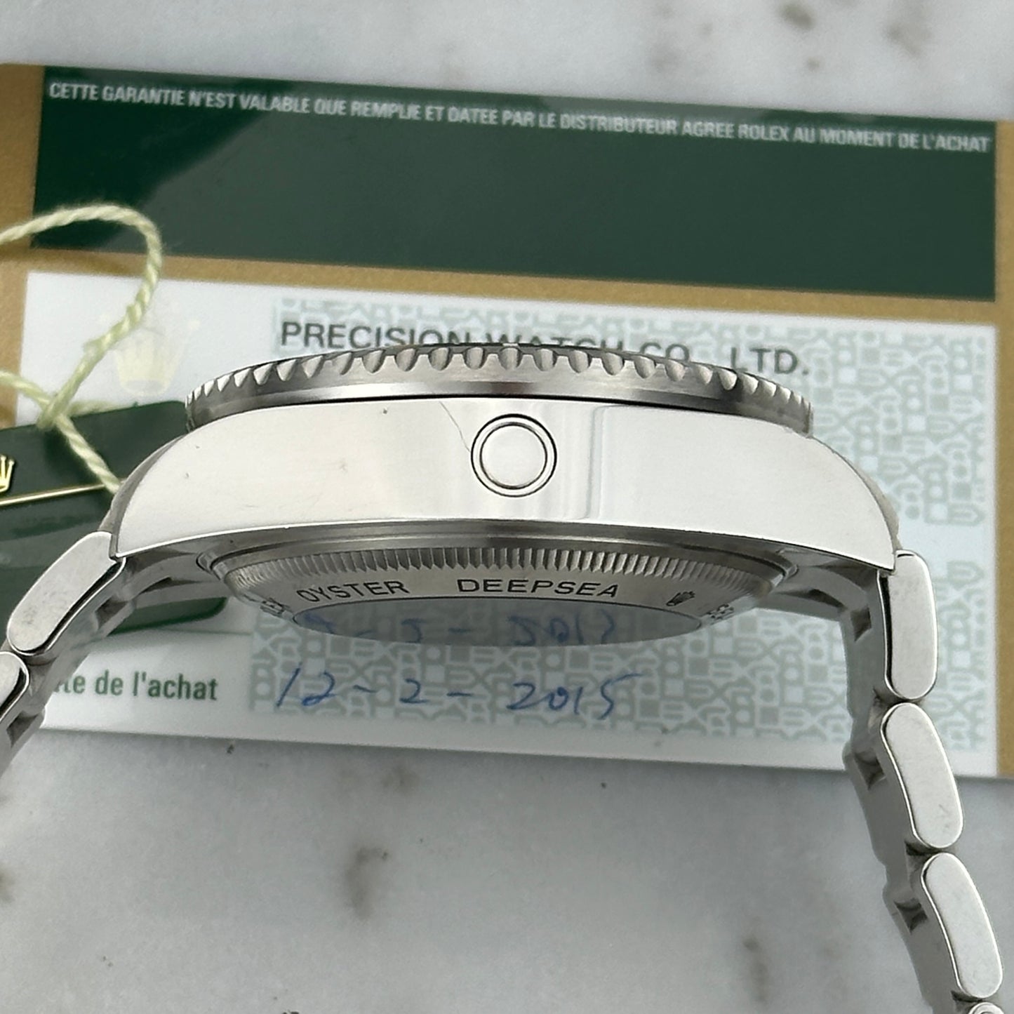 2015 Rolex Sea Dweller Deepsea James Cameron | 116660 | Papers