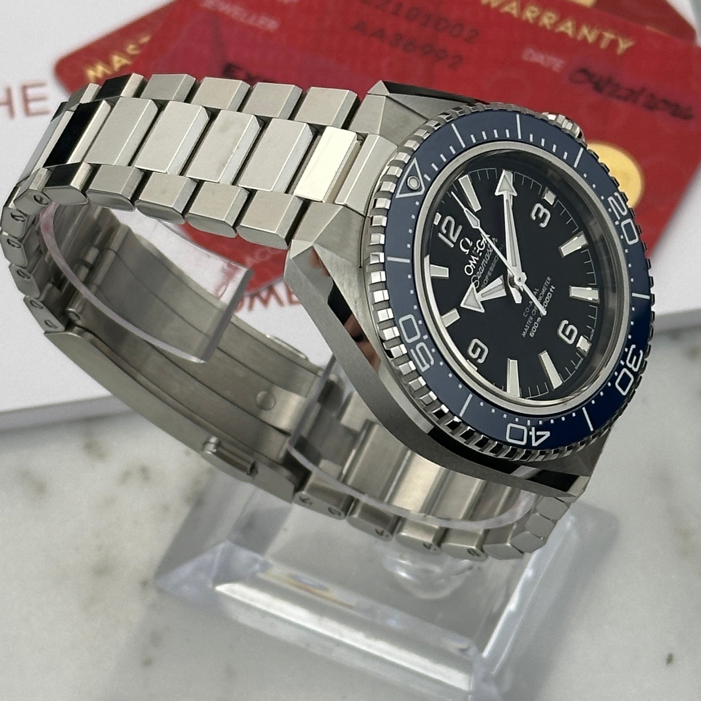 2026 Omega Seamaster Planet Ocean 600M | 217.30.42.21.01.002 | Full Set