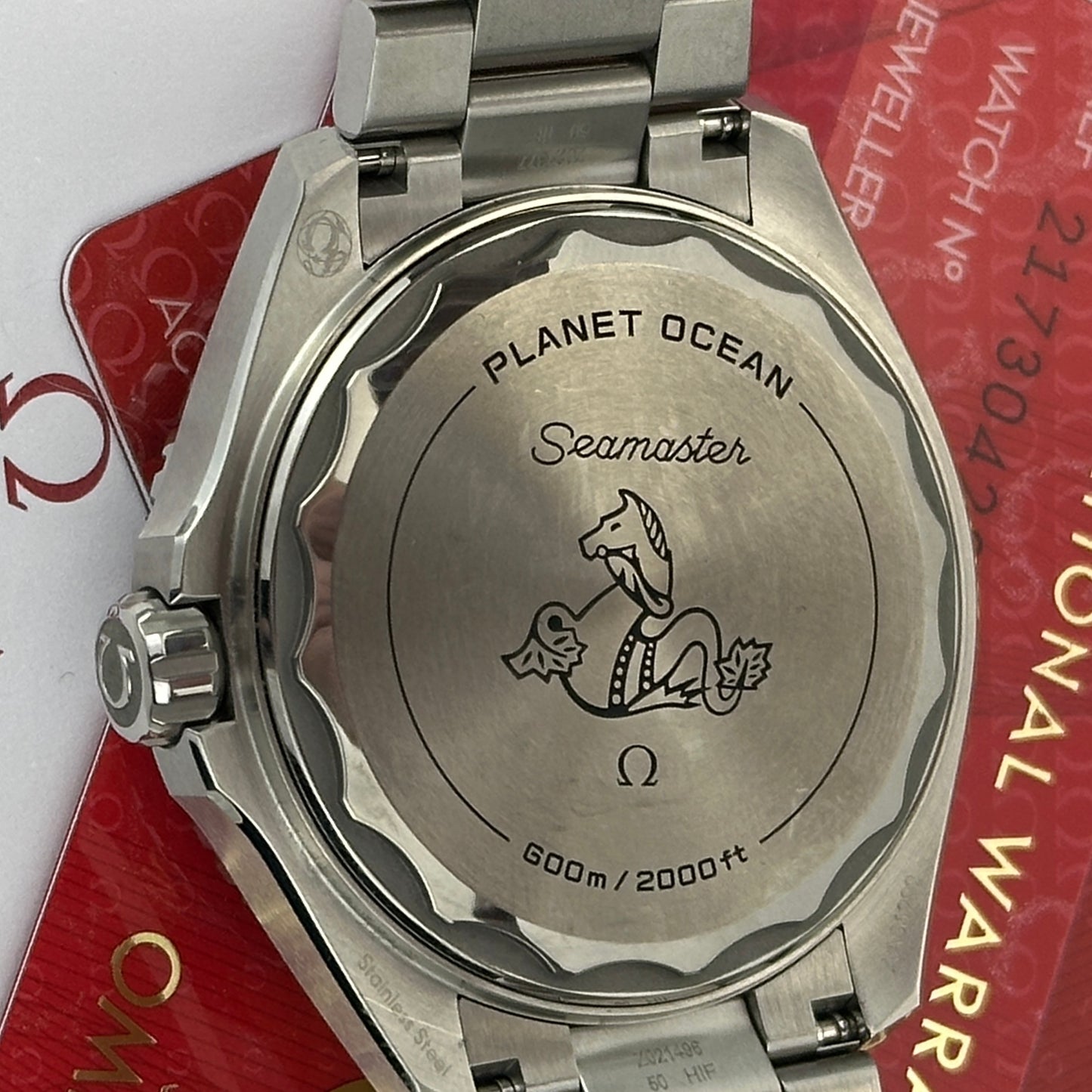 2026 Omega Seamaster Planet Ocean 600M | 217.30.42.21.01.002 | Full Set