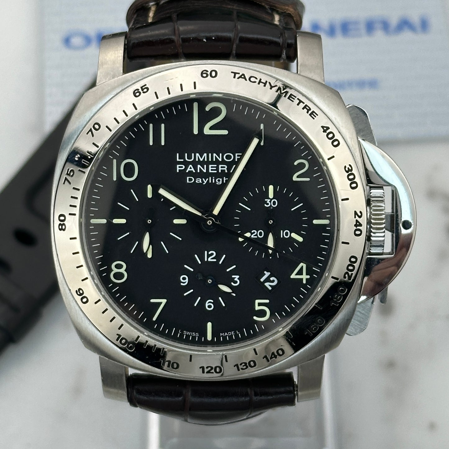 2005 Panerai Luminor Daylight Chronograph | PAM00196 | Full Set
