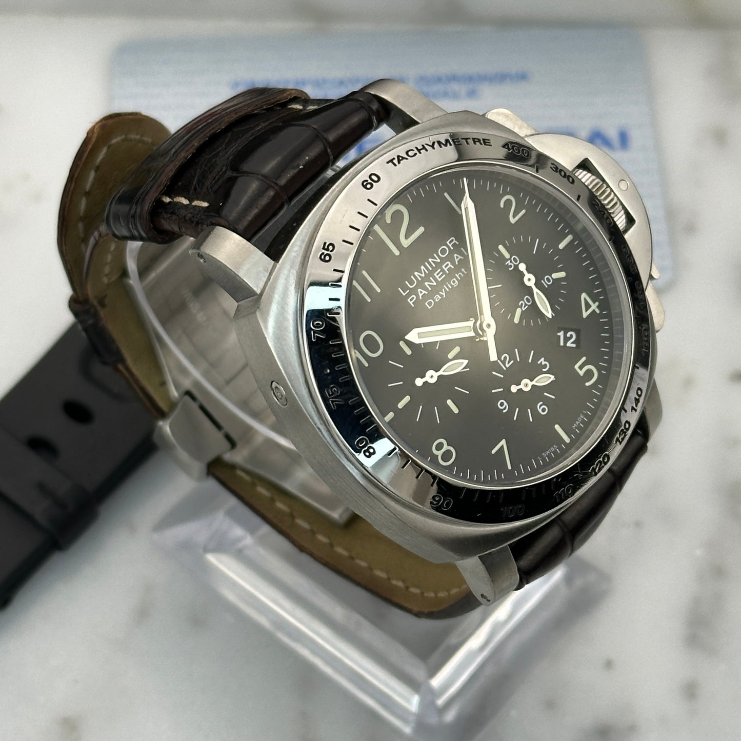 2005 Panerai Luminor Daylight Chronograph | PAM00196 | Full Set