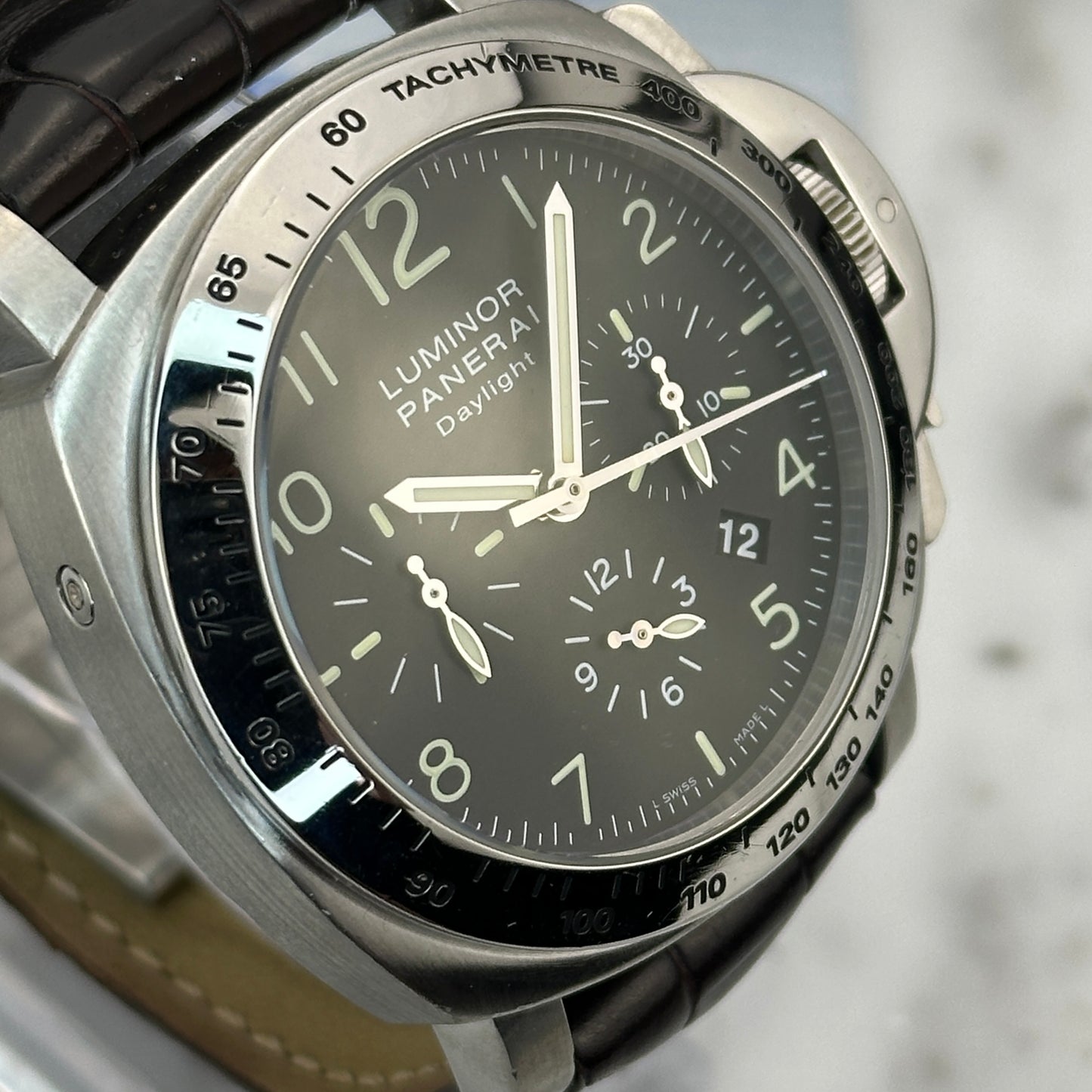 2005 Panerai Luminor Daylight Chronograph | PAM00196 | Full Set