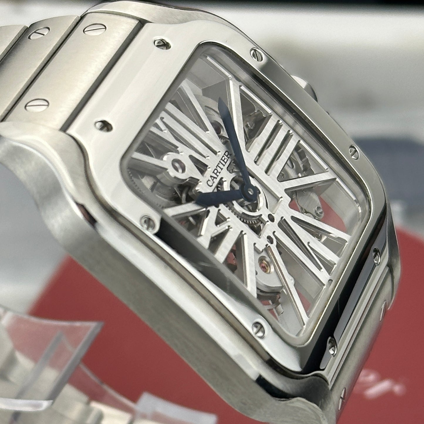 2022 Cartier Santos de Cartier Skeleton | WHSA0015 | Full Set