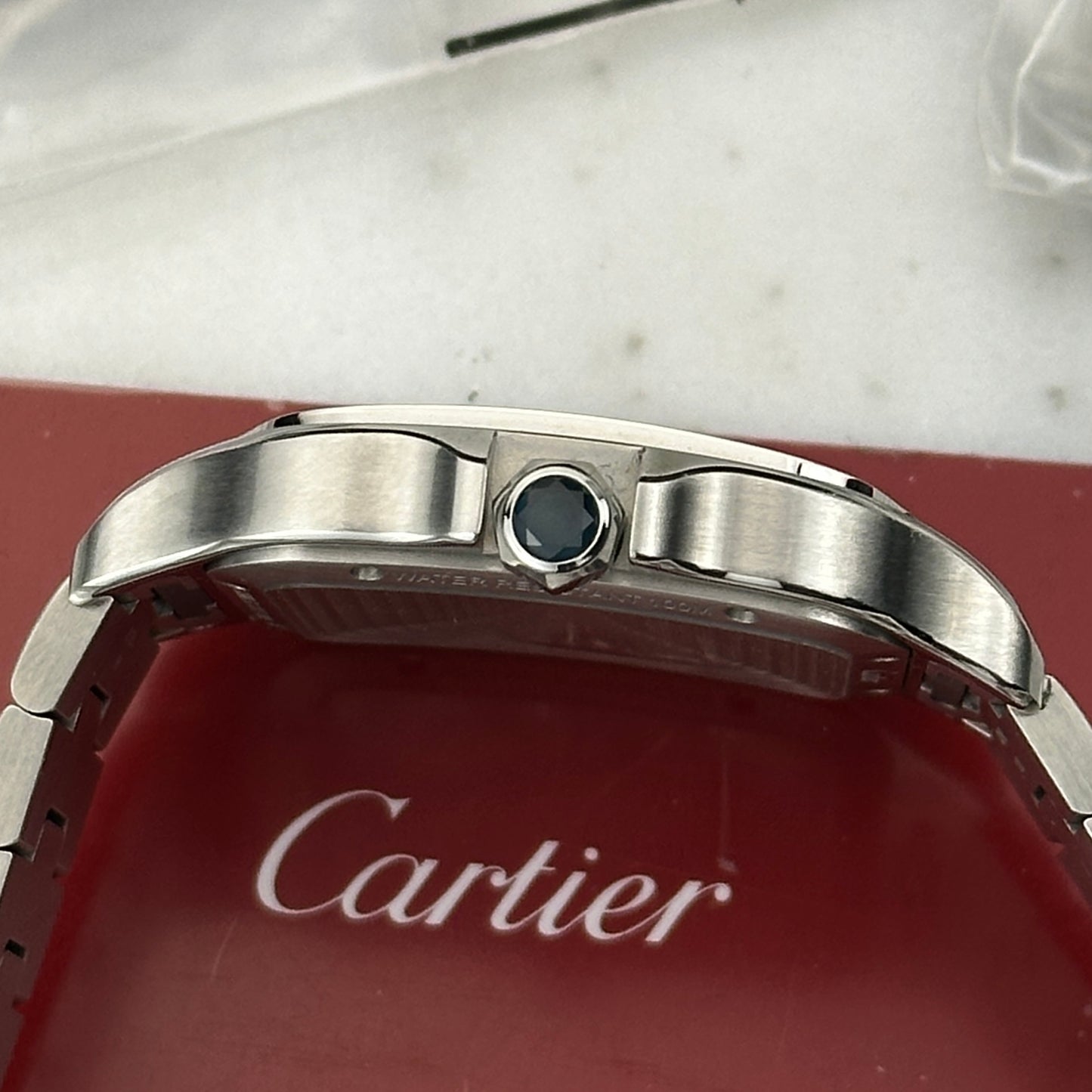 2022 Cartier Santos de Cartier Skeleton | WHSA0015 | Full Set