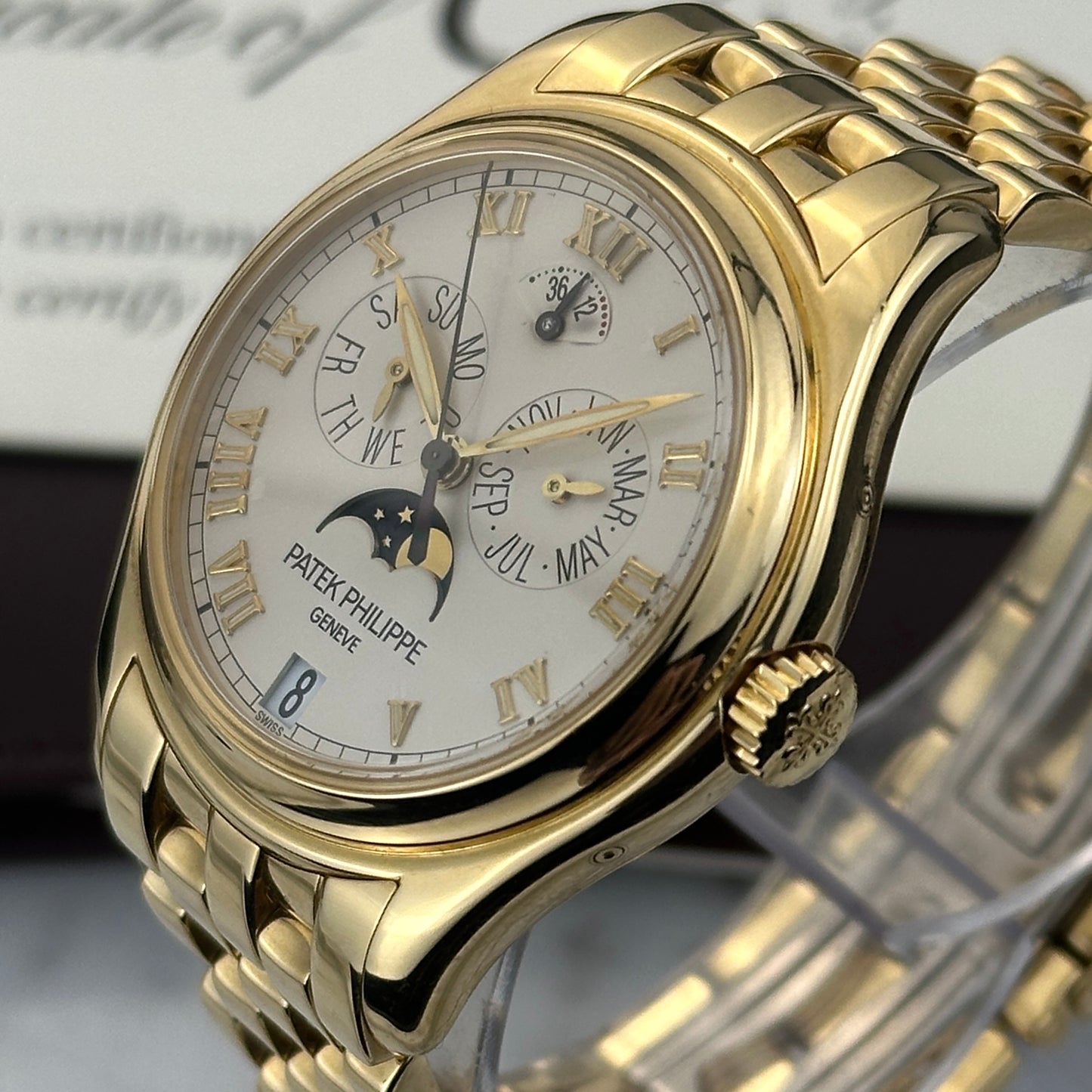 2002 Patek Philippe Annual Calendar Moonphase | 5036J | Full Set