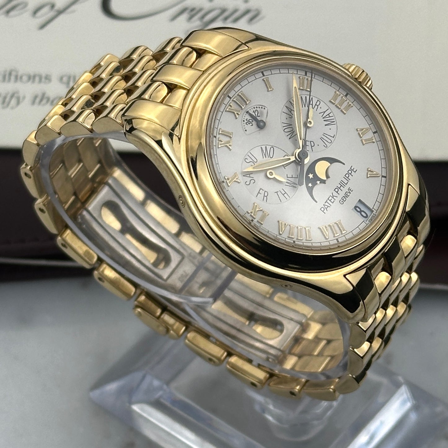 2002 Patek Philippe Annual Calendar Moonphase | 5036J | Full Set