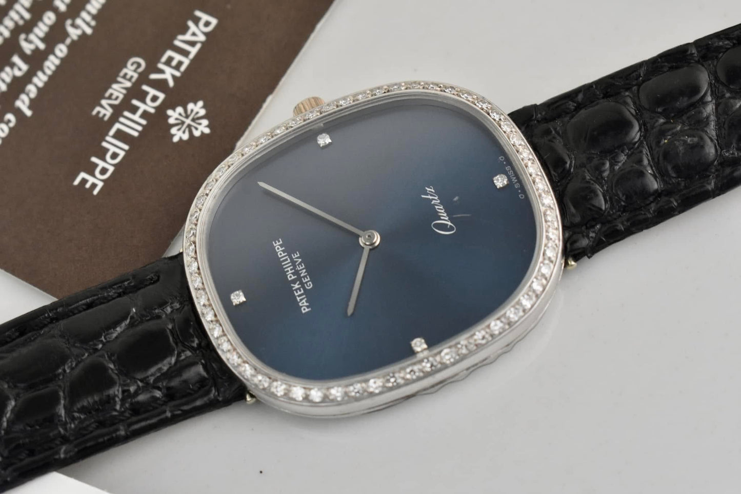 Patek Philippe 3875/4, with service tag