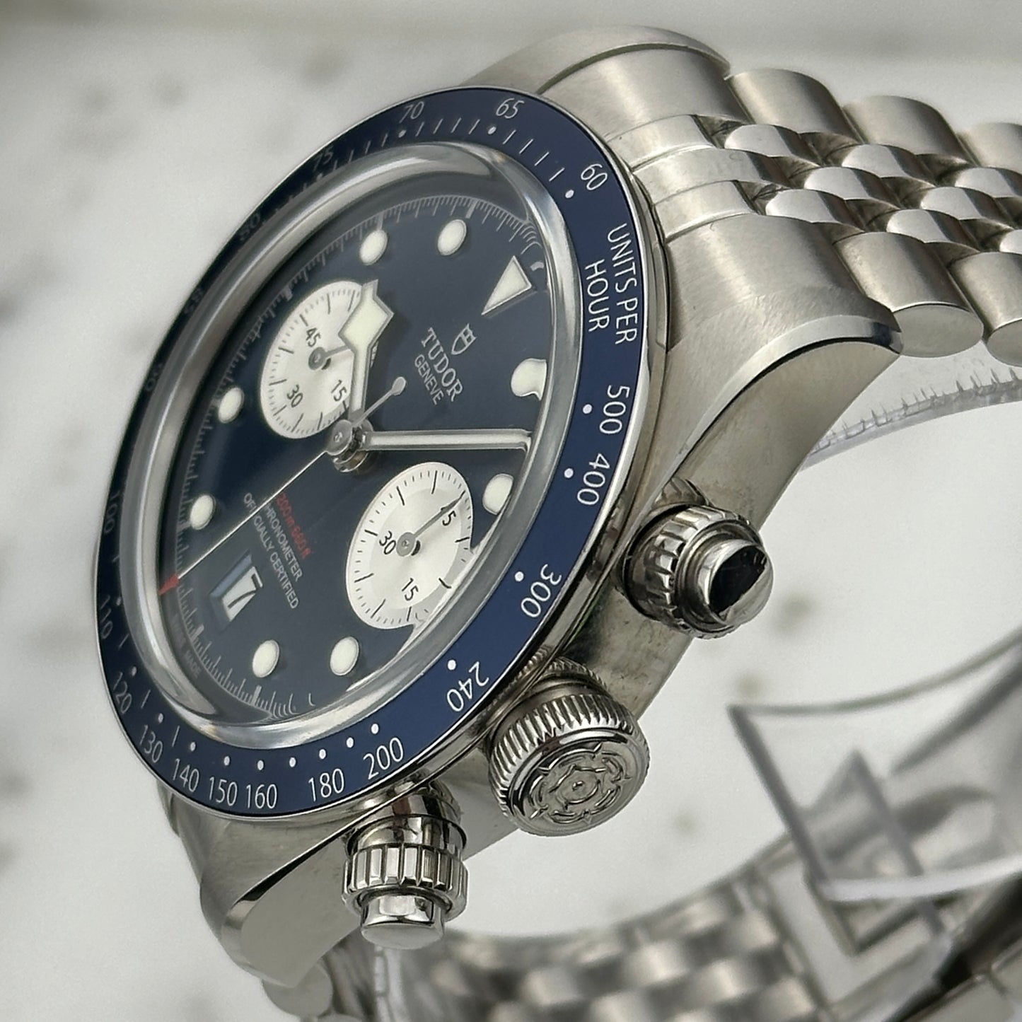2024 Tudor Black Bay Blue Chronograph Boutique Exclusive | 79360B | Full Set