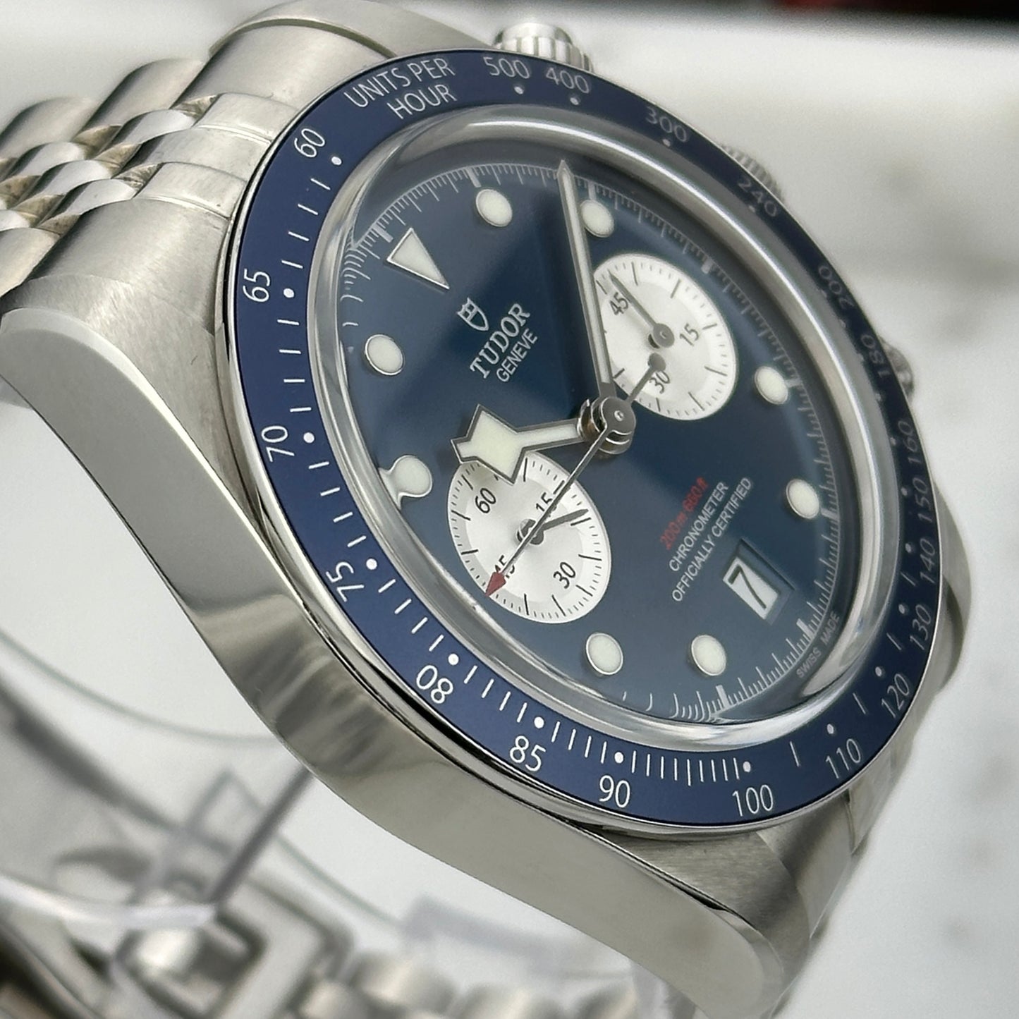 2024 Tudor Black Bay Blue Chronograph Boutique Exclusive | 79360B | Full Set