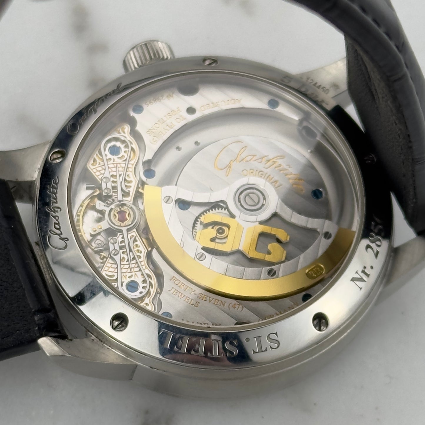 Glashütte Original PanomaticLunar Blue | 1-90-02-46-32-61