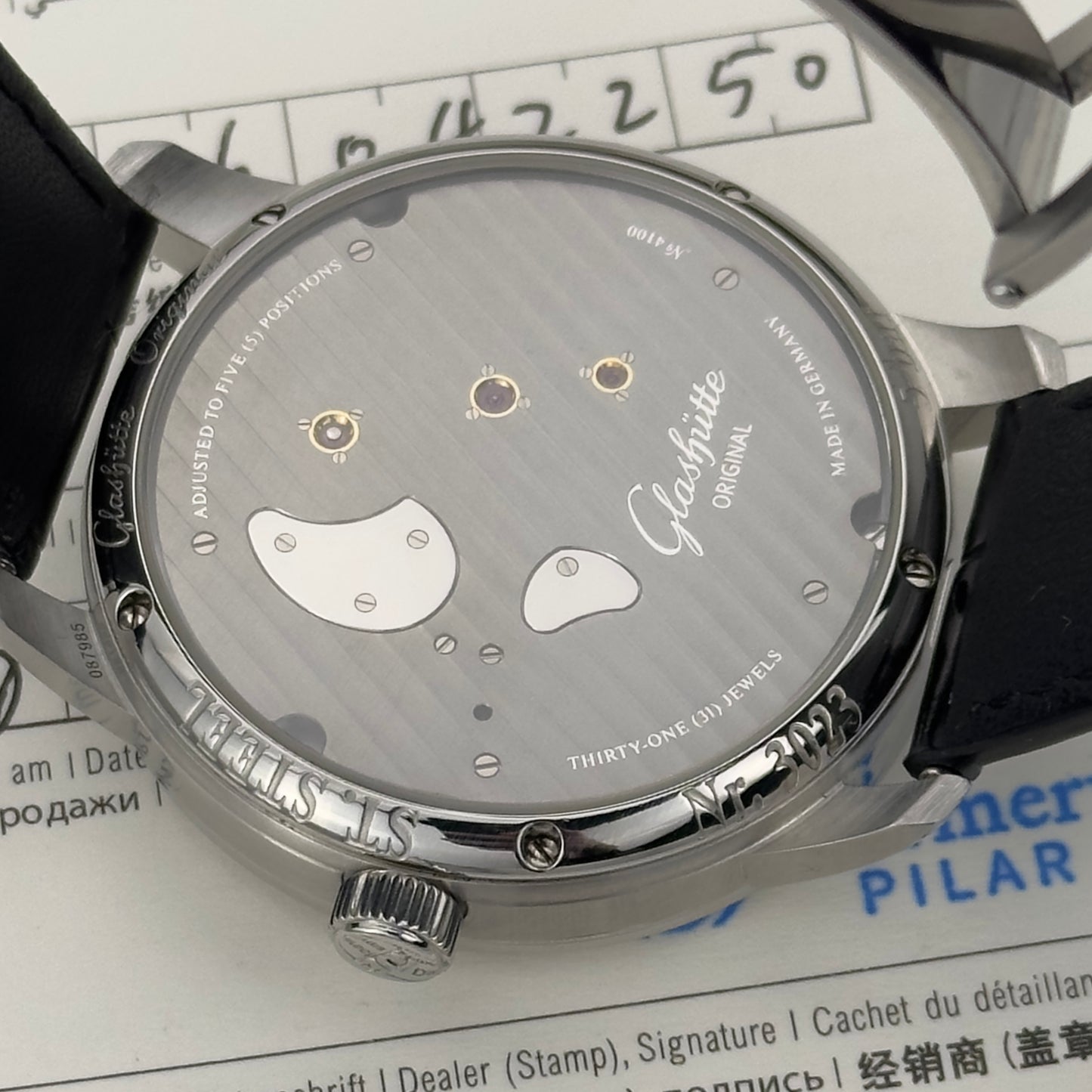 2020 Glashütte Original PanoInverse | 1-66-06-04-22-50 | Box & Papers