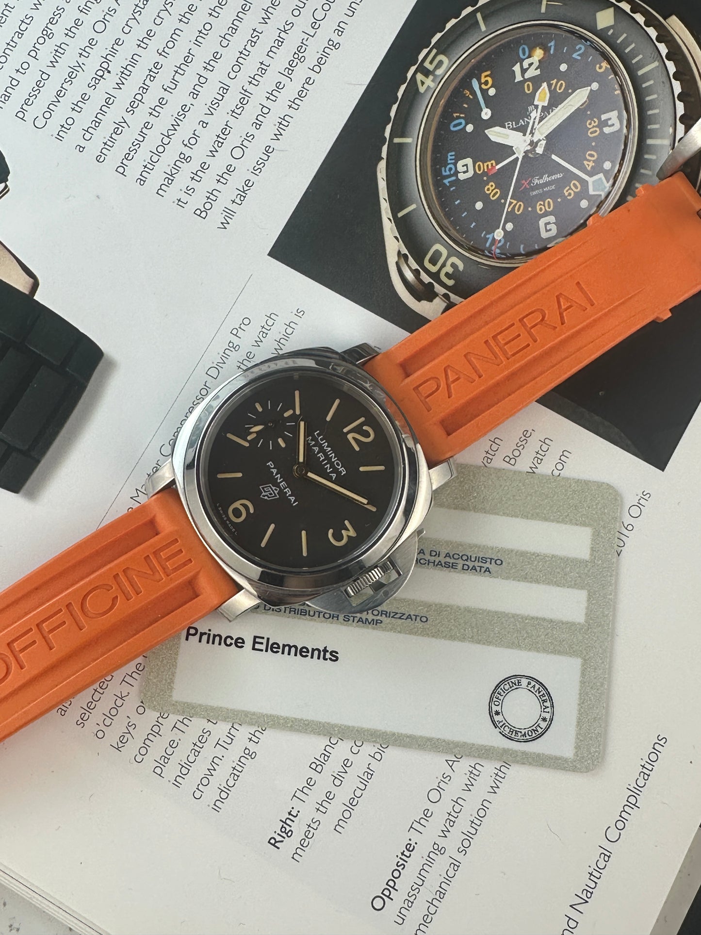 Panerai Luminor Marina Logo - PAM00632 with Card