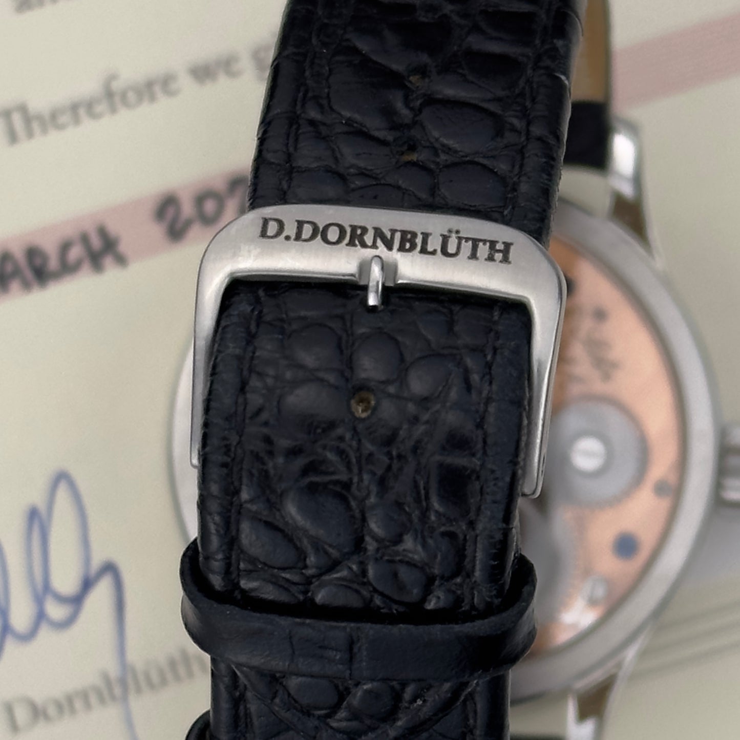 2021 D. Dornblüth & Sohn Small Seconds | 99.0 | Full Set