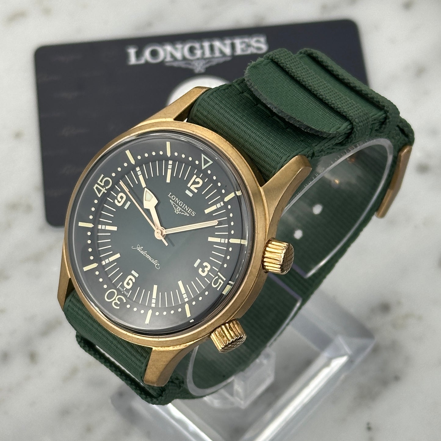 Longines Legend Diver Bronze | L3.774.1.50.2 | Full Set