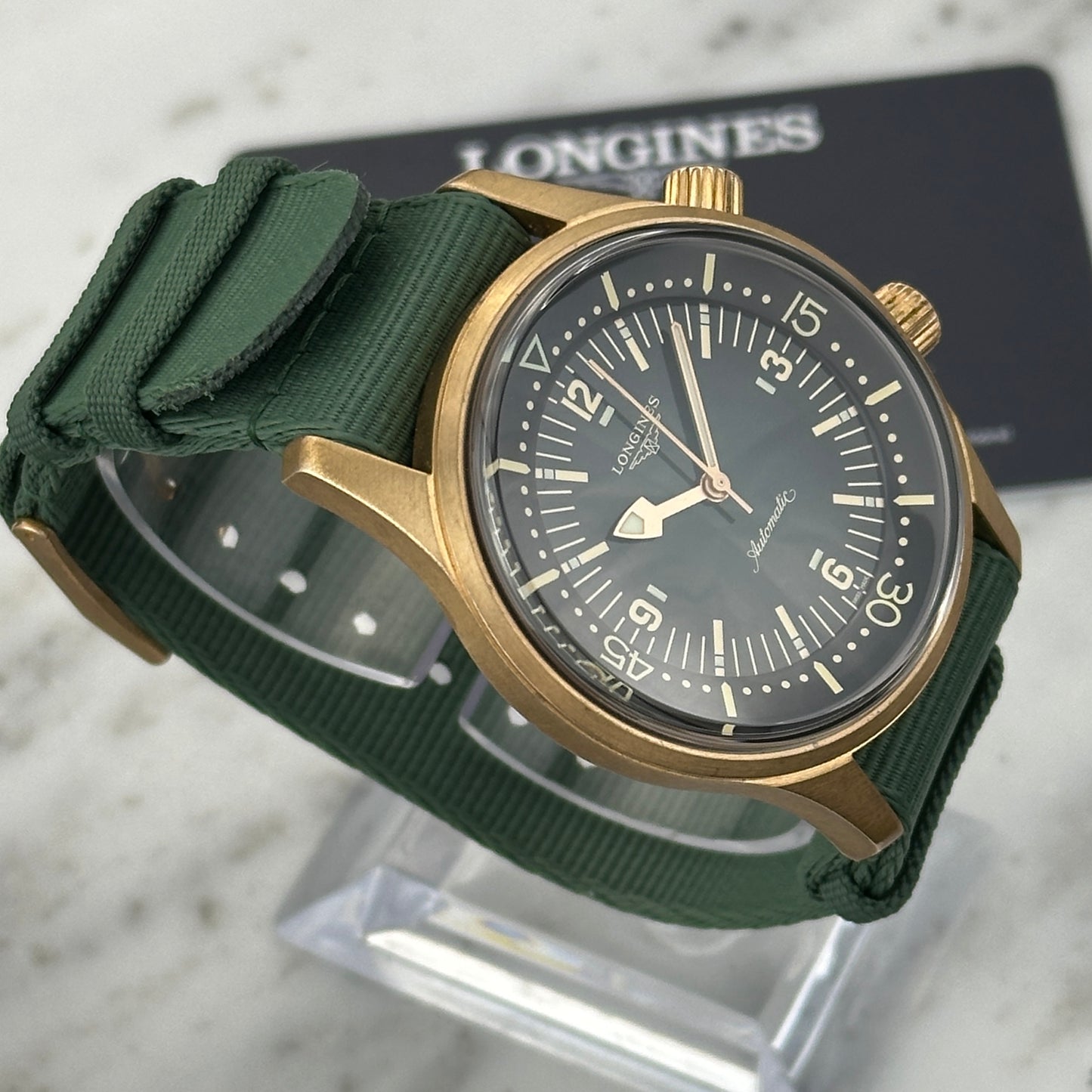 Longines Legend Diver Bronze | L3.774.1.50.2 | Full Set