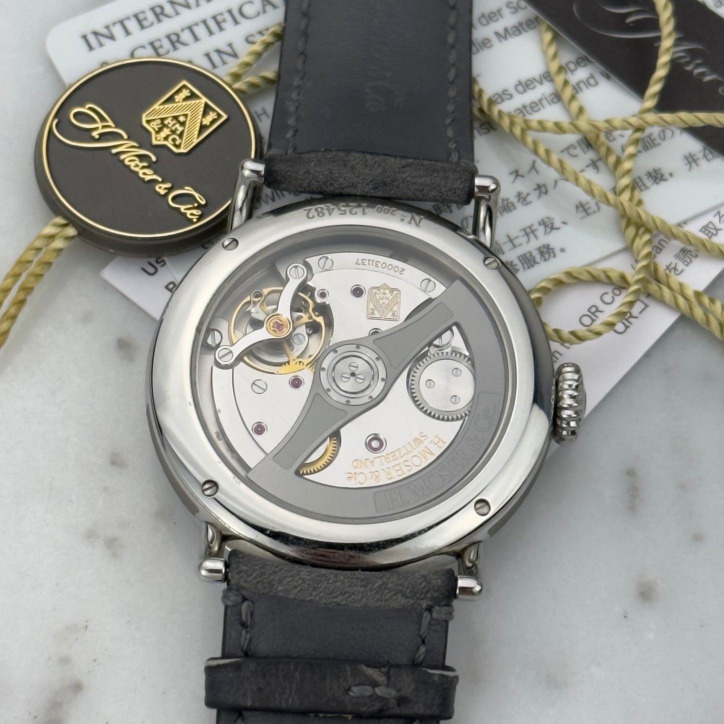 2024 H. Moser & Cie Heritage Dual Time | 8809-1200 | Full Set
