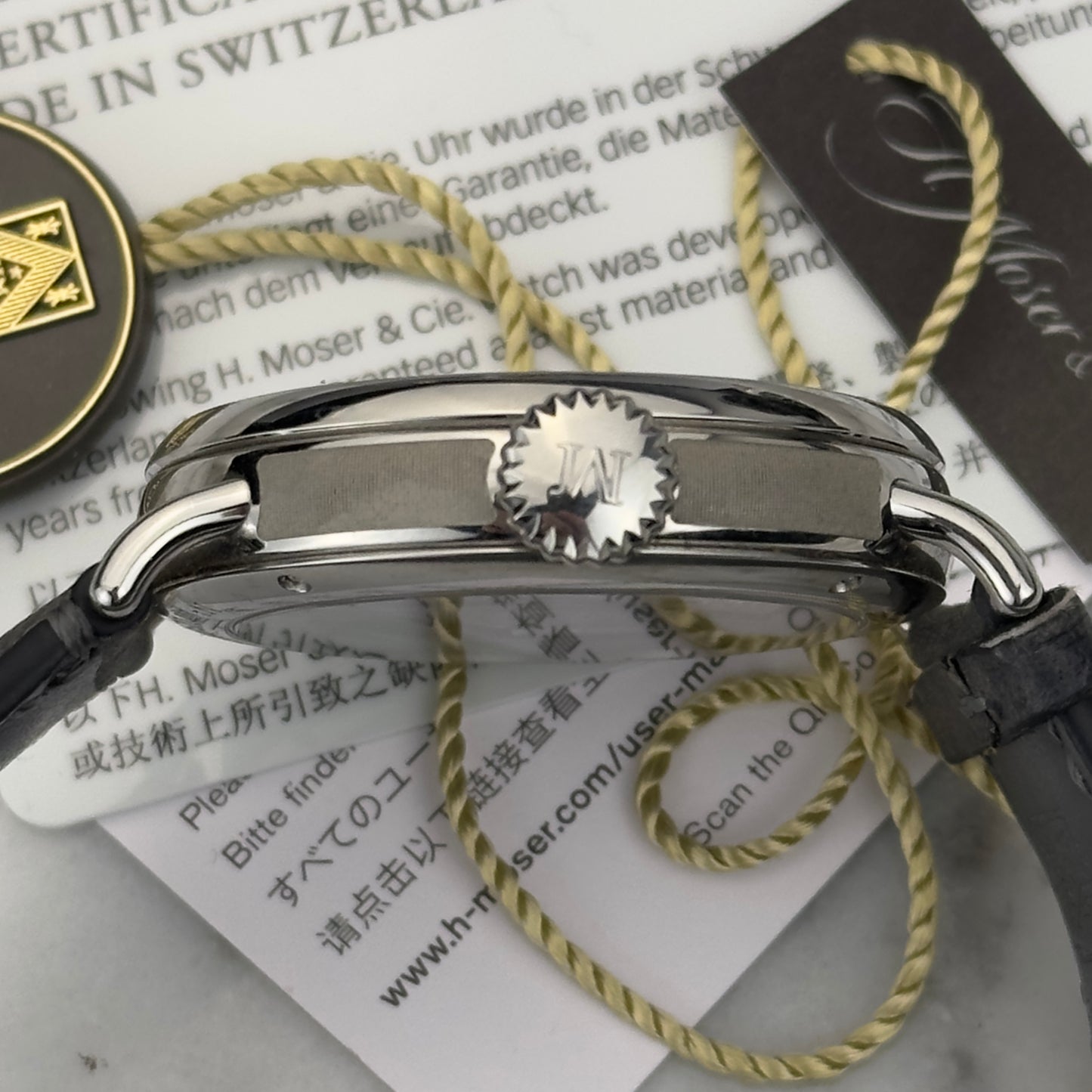 2024 H. Moser & Cie Heritage Dual Time | 8809-1200 | Full Set