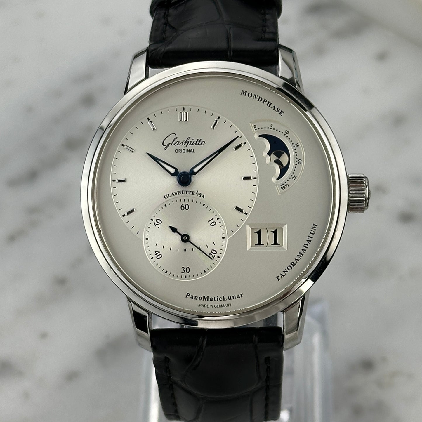 Glashütte Original PanoMaticLunar | 1-90-02-42-32-61 | Box and papers