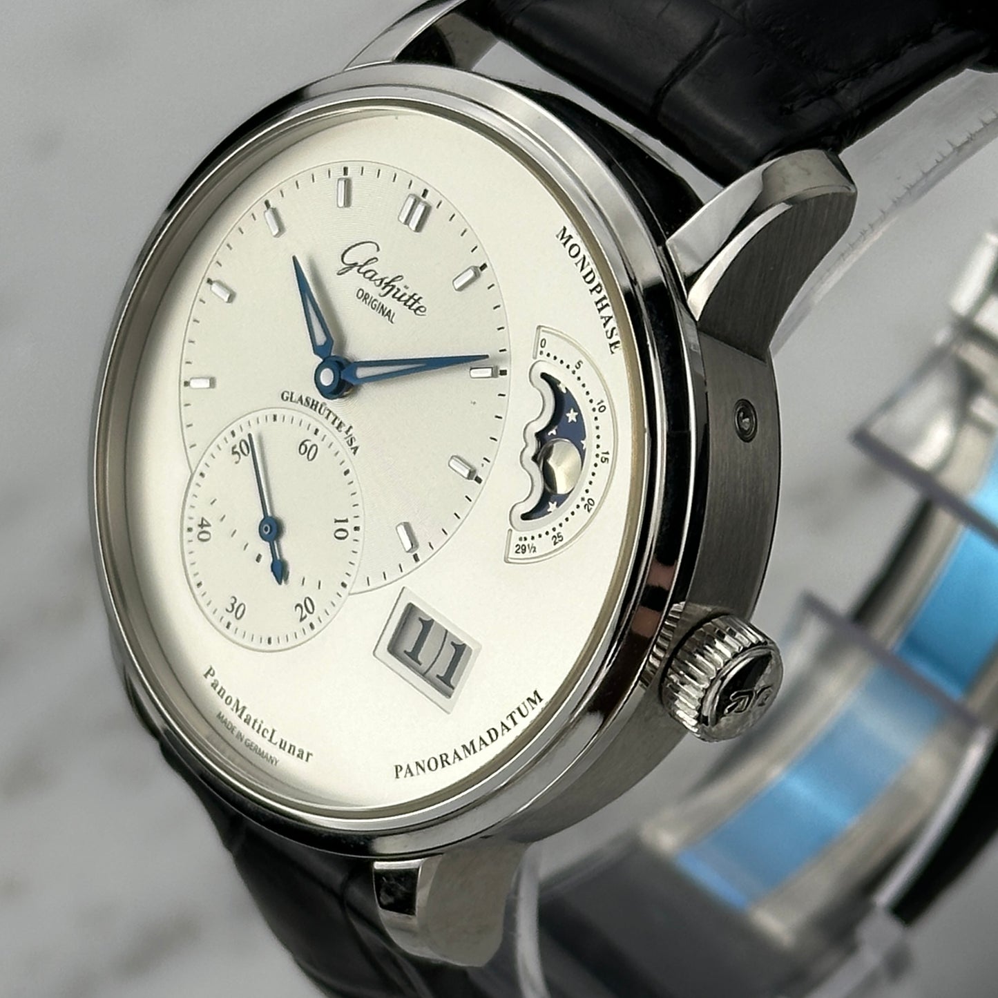 Glashütte Original PanoMaticLunar | 1-90-02-42-32-61 | Box and papers