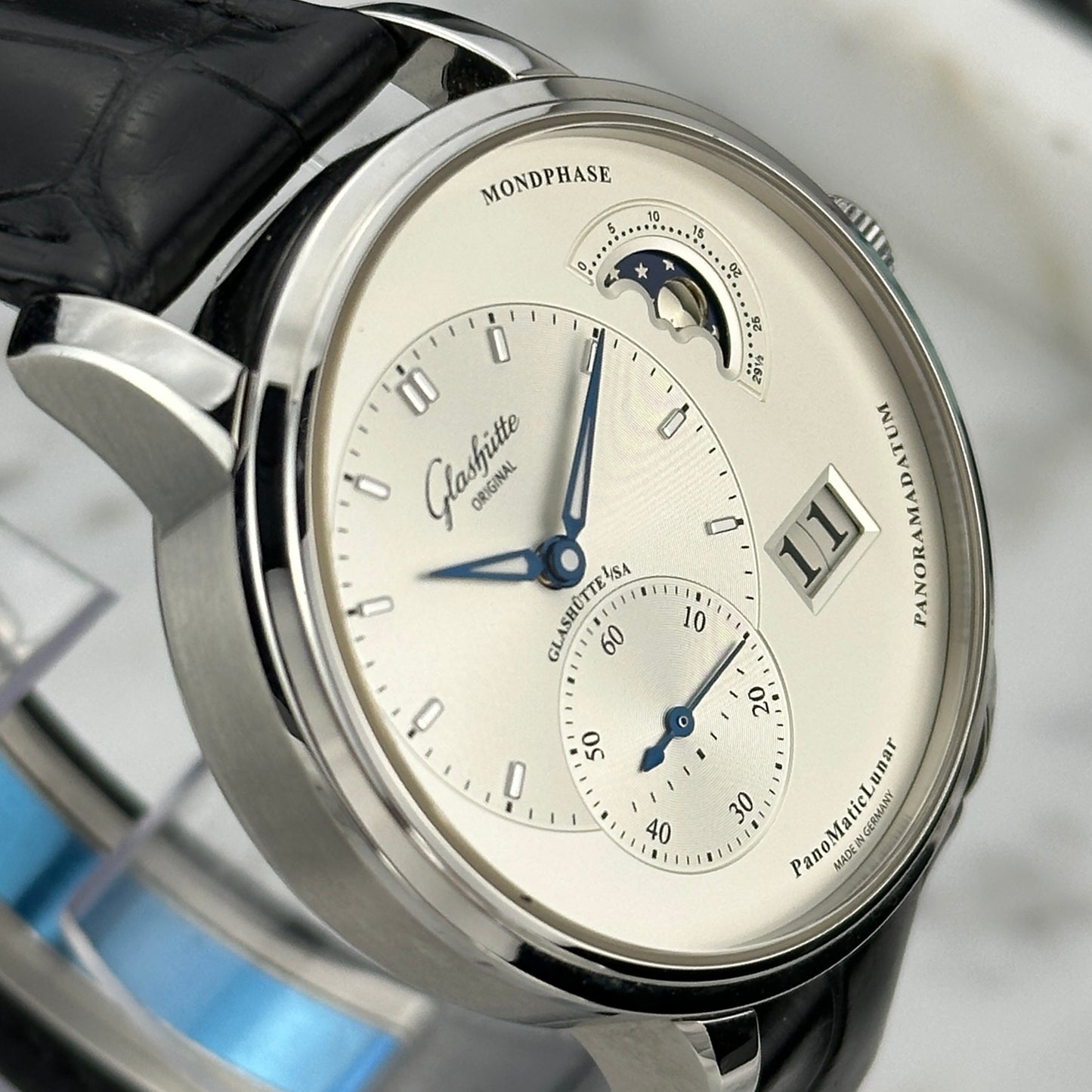 Glashütte Original PanoMaticLunar | 1-90-02-42-32-61 | Box and papers