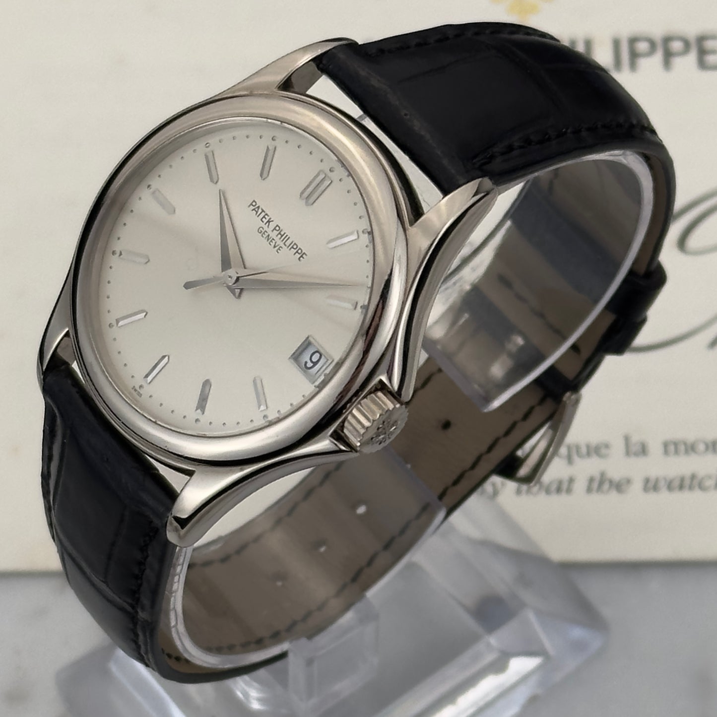 2012 Patek Philippe Calatrava White Gold | 5127G-001 | Papers