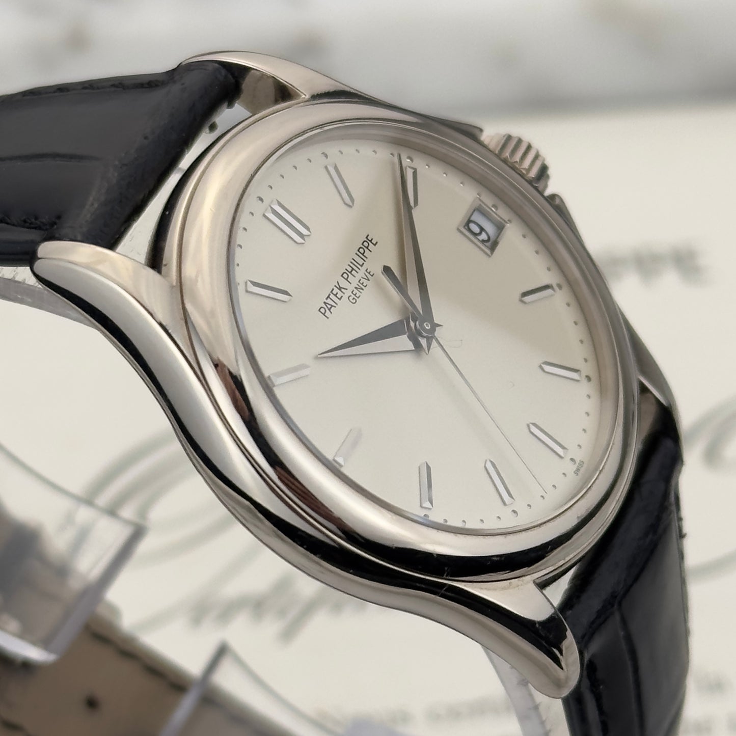2012 Patek Philippe Calatrava White Gold | 5127G-001 | Papers