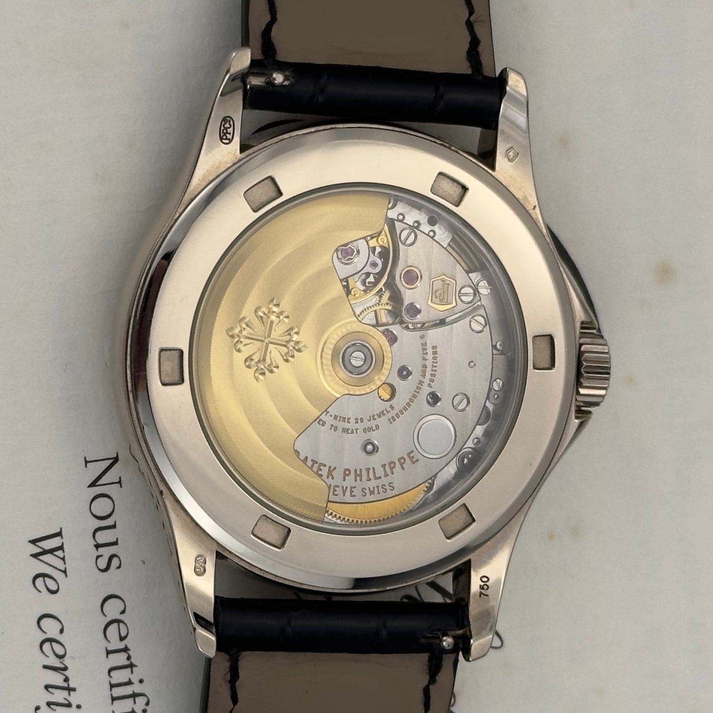 2012 Patek Philippe Calatrava White Gold | 5127G-001 | Papers