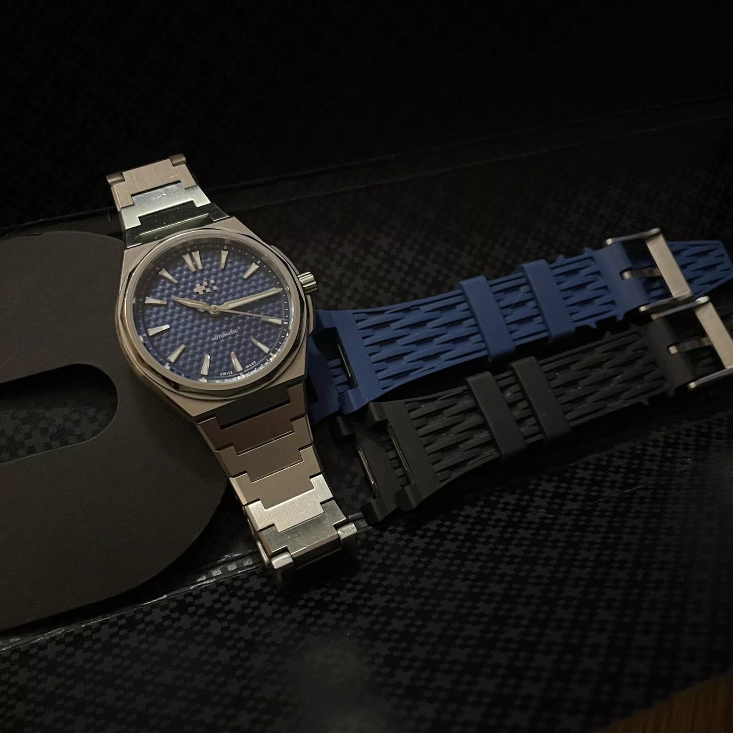 2023 Christopher Ward The Twelve 36 Full Set with 2 Add'l OEM Rubber Straps