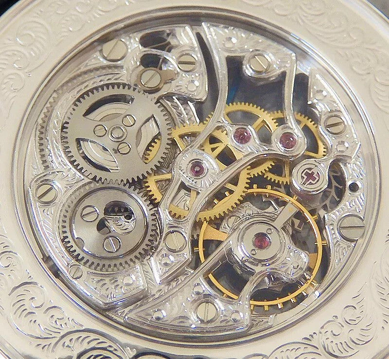 Chopard White Gold Skeleton with Original Buckle, 2024