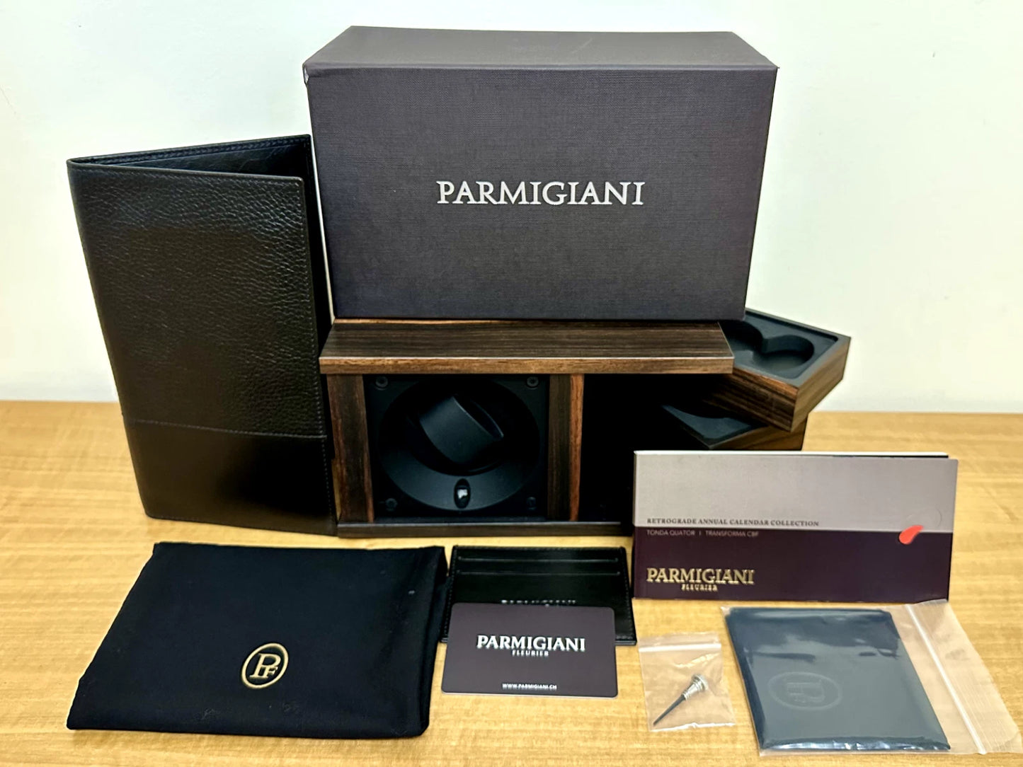 2017 Parmigiani Fleurier Tonda Quator Annual Calendar | PFC272-1002400-HA1241 | Full Set