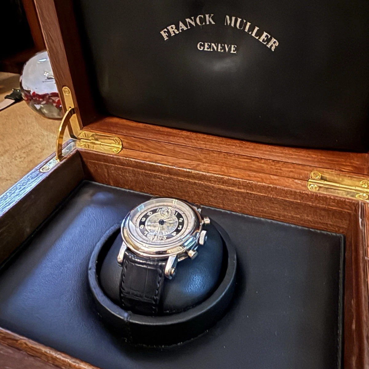 2004 Franck Muller Platinum Chronograph | 7000 CC S45 | Box and Papers
