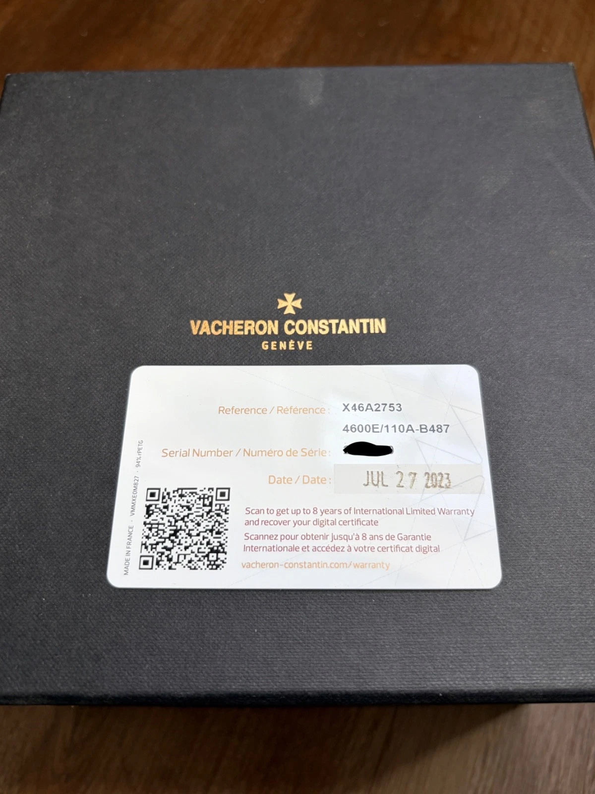 2023 Vacheron Constantin FiftySix | 4600E/000A-487B | Full Set