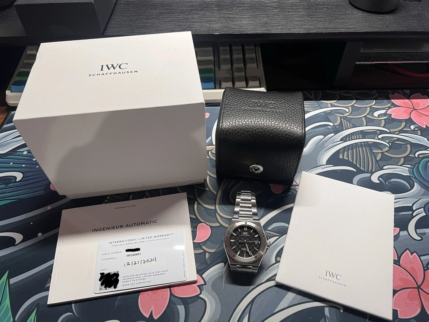 2024 IWC Ingenieur Black Dial | IW328901 | Full Set