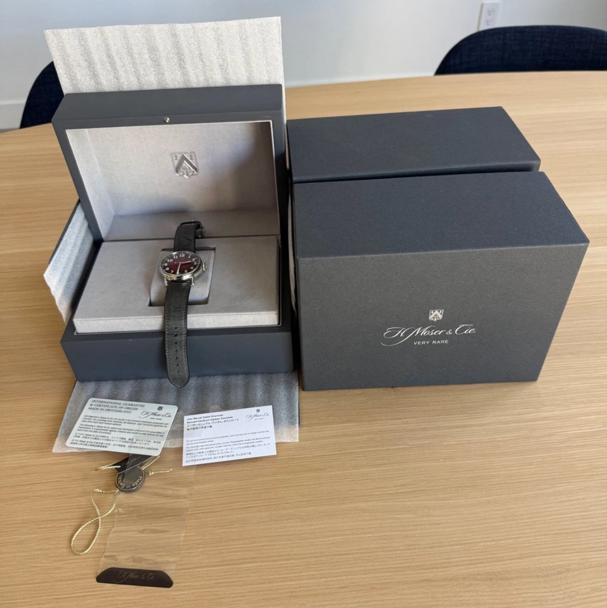 2024 H. Moser & Cie Heritage Dual Time | 8809-1200 | Full Set