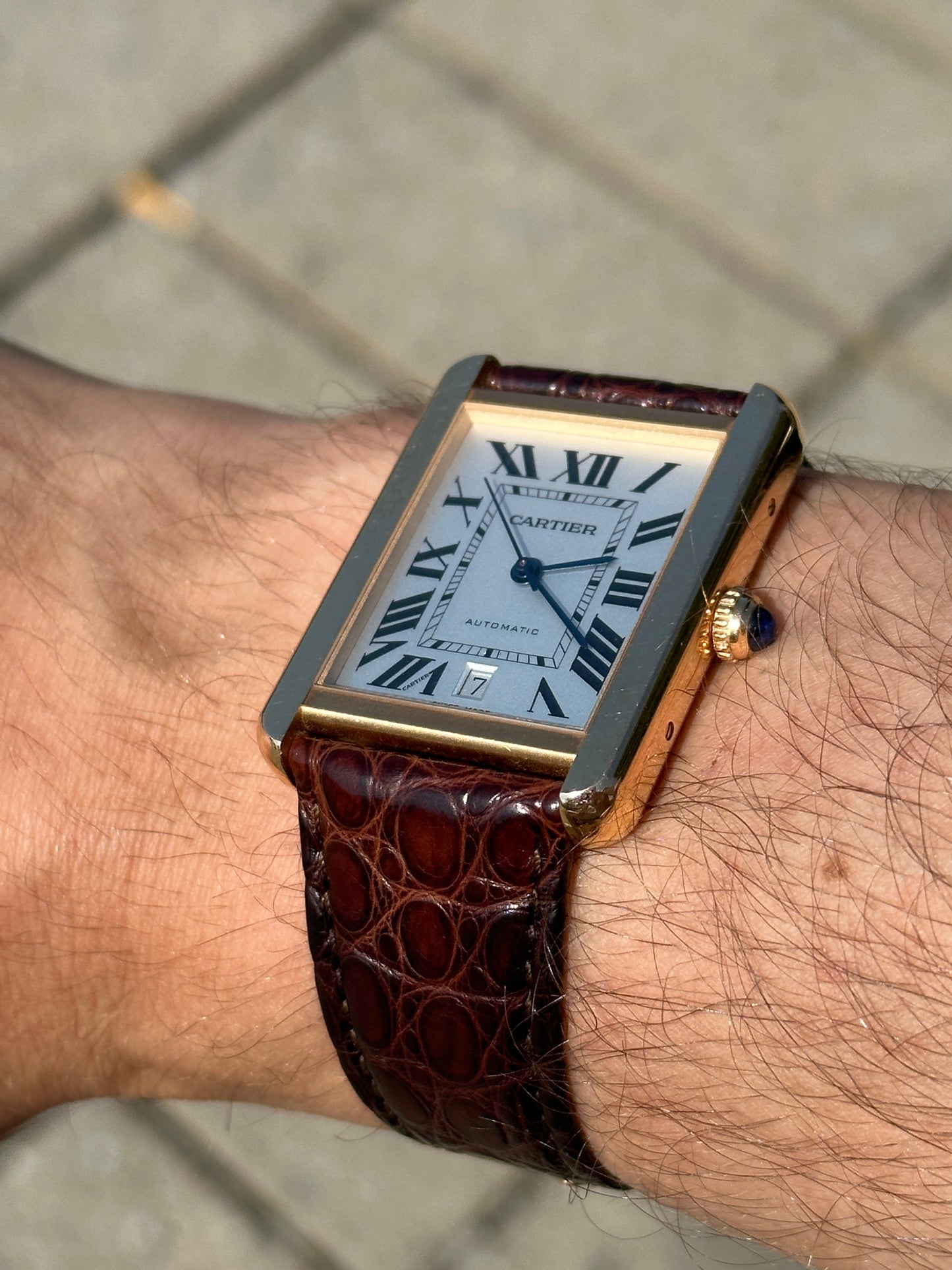 Cartier Tank Solo XL Rose Gold, W5200026