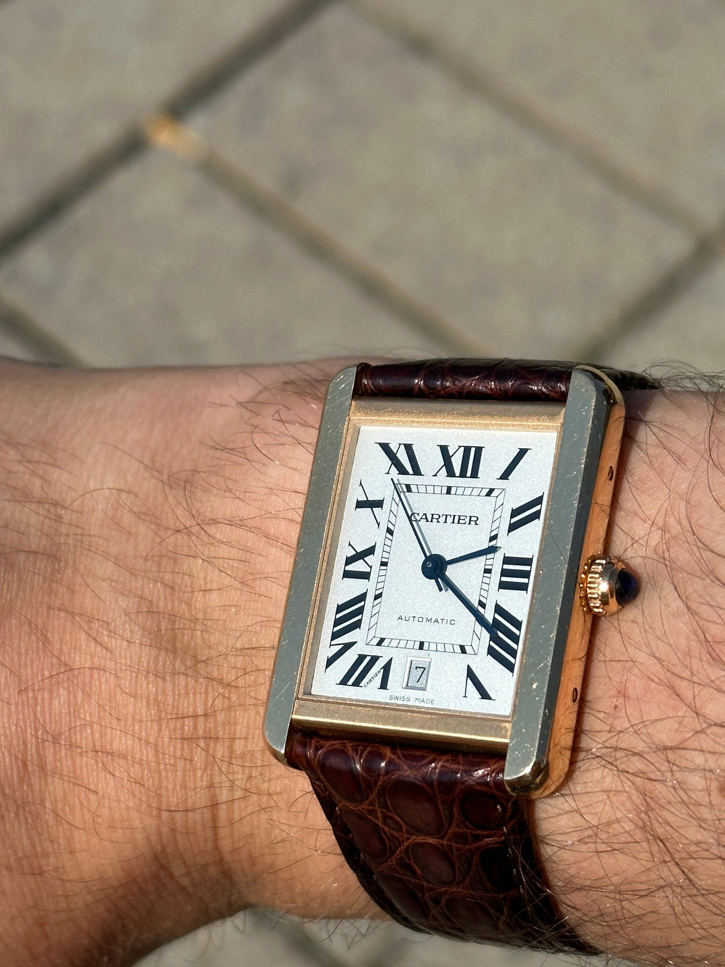 Cartier Tank Solo XL Rose Gold, W5200026