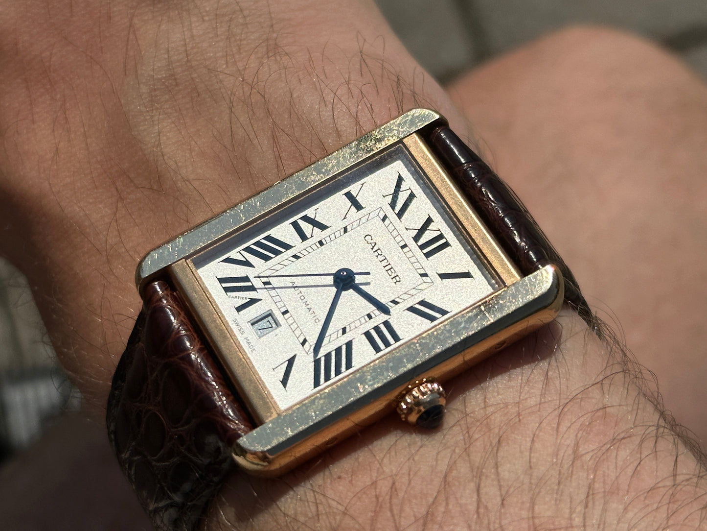 Cartier Tank Solo XL Rose Gold, W5200026